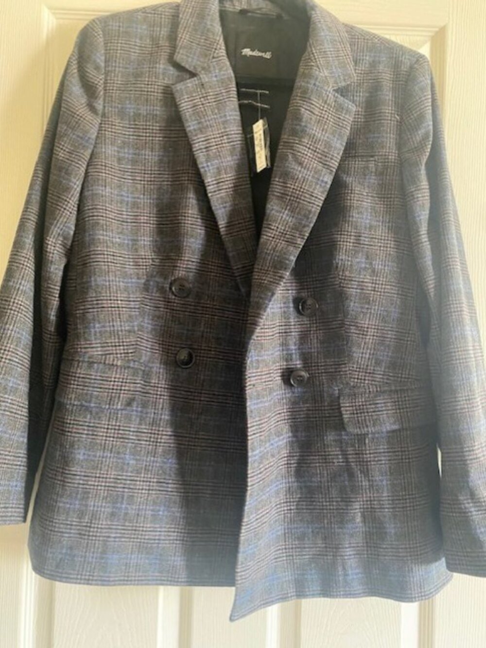 Madewell plaid Jacket